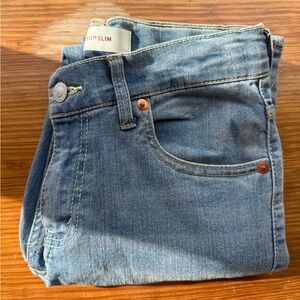 Levi's Blue Straight Leg Jeans Classic Denim